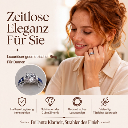 💍 50% RABATT! ✨ Eleganter Cocktailring aus Zirkonia – Funkelnd, luxuriös & zeitlos – Perfekt für besondere Anlässe & den täglichen Glamour 🌟