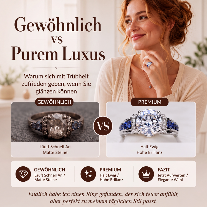 💍 50% RABATT! ✨ Eleganter Cocktailring aus Zirkonia – Funkelnd, luxuriös & zeitlos – Perfekt für besondere Anlässe & den täglichen Glamour 🌟