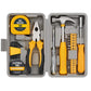 🔥Hot Sale🔥Tragbares 24-teiliges Haushaltswerkzeugset – inkl. Aufbewahrungsbox, Hammer, Schraubendreher, Zange, Maßband & Bits für DIY-Hausreparaturen