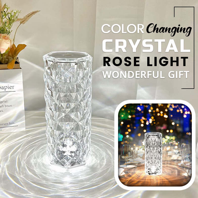 🌹✨ NUR FÜR KURZE ZEIT: 50% RABATT! Berührungssensitive Kristall-Rosenlampe – Warmes Licht, elegantes Design & perfekt als Geschenk 🎁