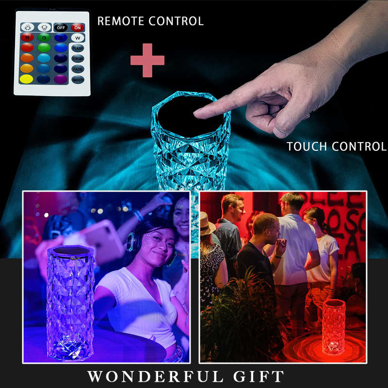 🌹✨ NUR FÜR KURZE ZEIT: 50% RABATT! Berührungssensitive Kristall-Rosenlampe – Warmes Licht, elegantes Design & perfekt als Geschenk 🎁