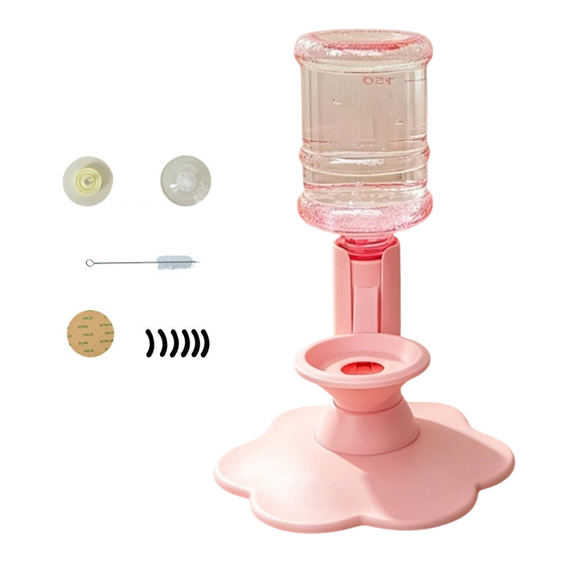🐱 50% RABATT! 💧 Katzenwasserbrunnen mit verstellbarer Halswirbelsäule – 3-stufig höhenverstellbar, rutschfest & automatische Nachfüllung – Für gesundes Trinken & mehr Komfort ✨