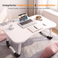 ⏳Nur für kurze Zeit – 50% RABATT⏰Klappbarer Laptop-Bettisch mit Becherhalter