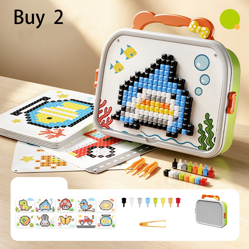 Kreatives 3D-Pilz-Steckpuzzle
