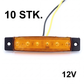 10 Stück LED-Seitenmarkierungsleuchten für Lastwagen