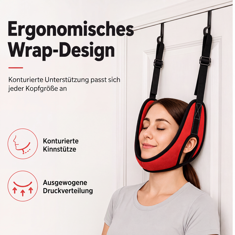 🚪 50% RABATT! 💆 Traktionsgerät für Nacken – Über‑Tür‑Montage & schmerzlindernd ✨