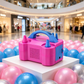 Elektrische Ballonpumpe mit zwei Düsen
