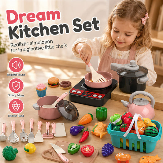 🔥 Heute -50 %! 🍳 Rollenspiel-Küchenset für Kinder
