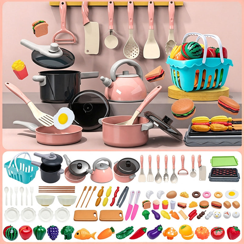 🔥 Heute -50 %! 🍳 Rollenspiel-Küchenset für Kinder