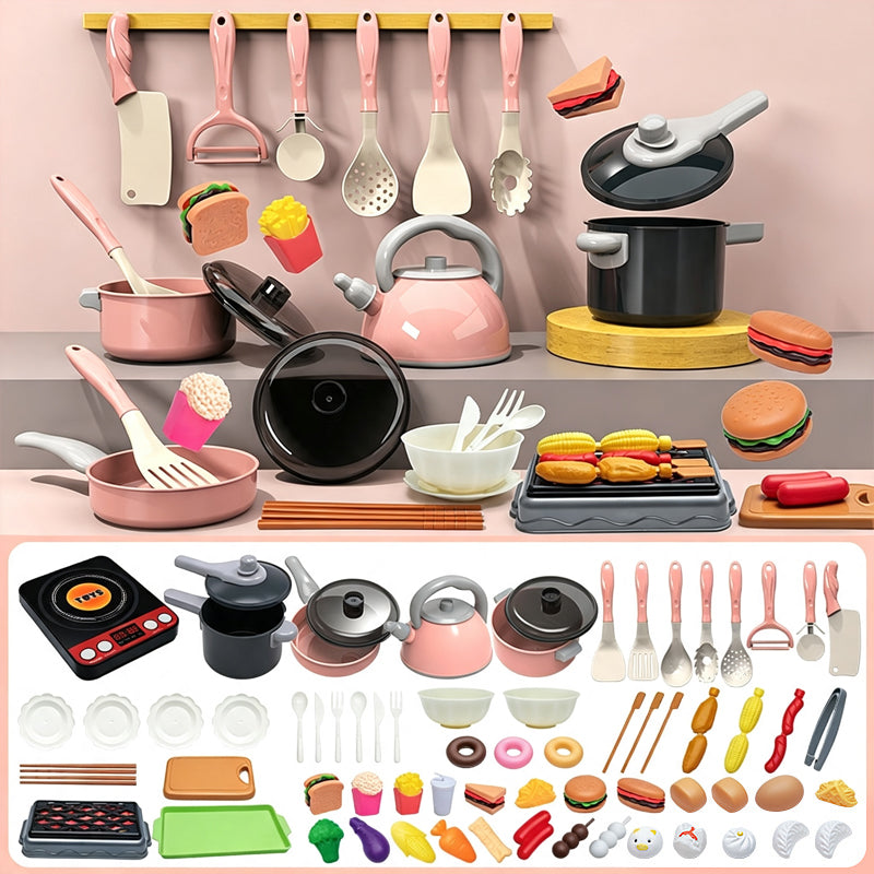 🔥 Heute -50 %! 🍳 Rollenspiel-Küchenset für Kinder