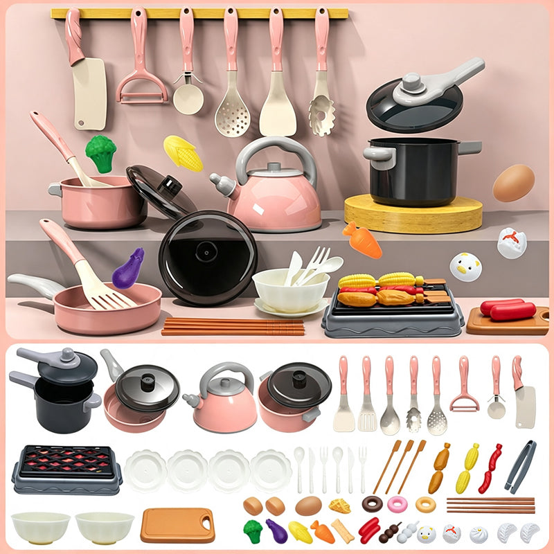 🔥 Heute -50 %! 🍳 Rollenspiel-Küchenset für Kinder