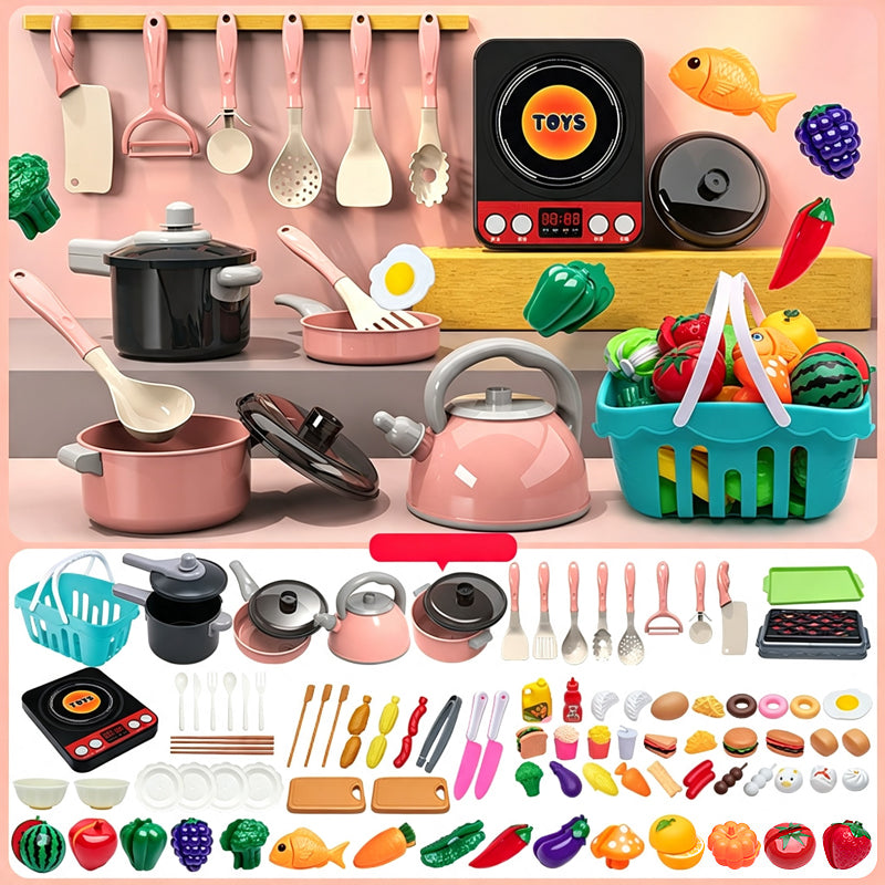 🔥 Heute -50 %! 🍳 Rollenspiel-Küchenset für Kinder