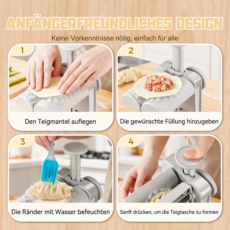 🥟50 % RABATT !! ✨Teigtaschenformer für hausgemachte Dumplings