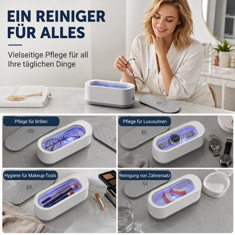 📢📢50% RABATT !!⏰Multifunktionaler Ultraschallreiniger