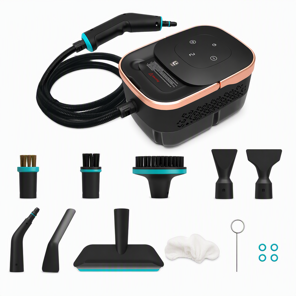 📢📢50% RABATT !♨️ Dampfreiniger mit Digitalanzeige – Hochdruck & Hochtemperatur, multifunktional für Küche, Bad & Haushalt
