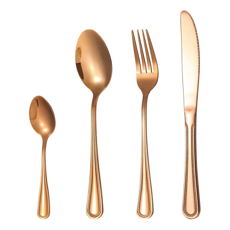 4-Piece Stainless Steel Flatware Set