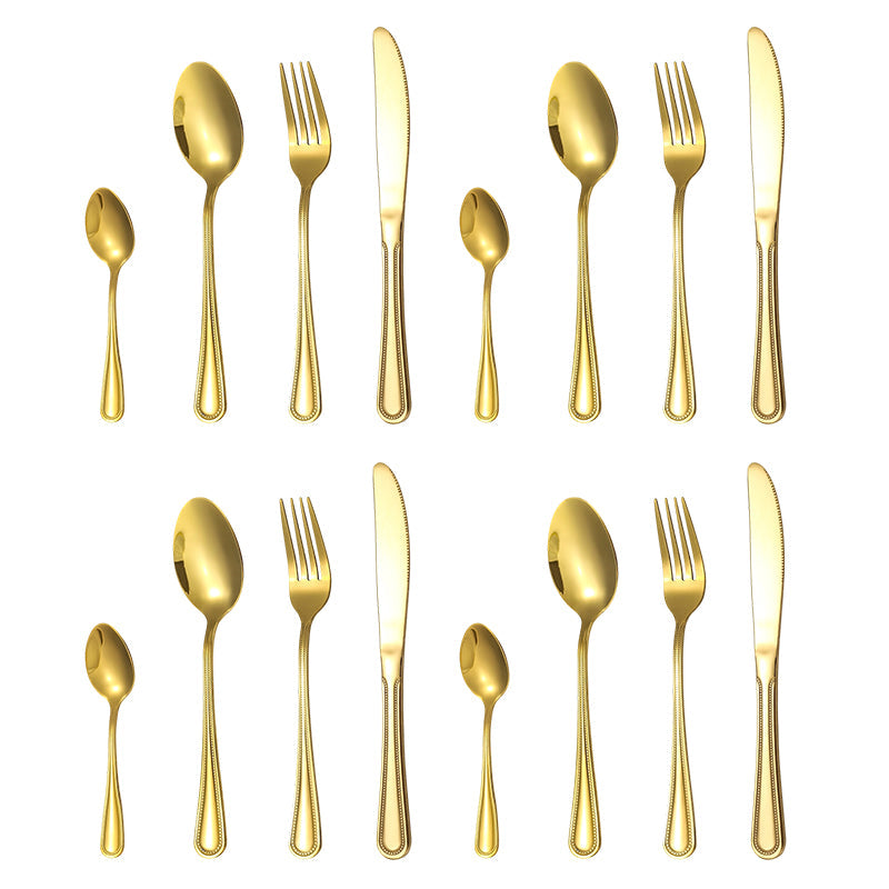 4-Piece Stainless Steel Flatware Set