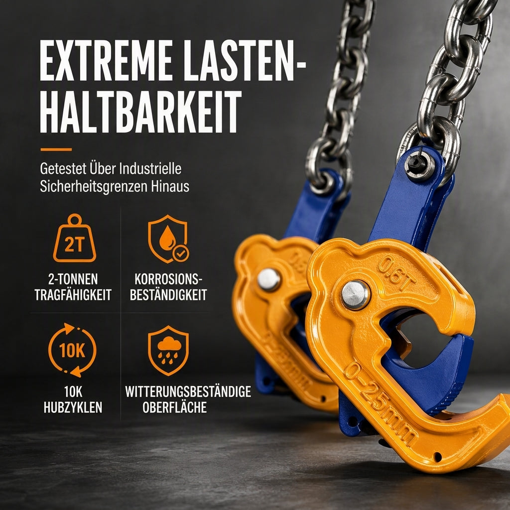 🛢️50 % RABATT✨Stabile Hebezange für Ölfässer – Hebevorrichtung für Gabelstapler und Kräne zum Heben von Stahl- und Metallfässern, robustes und sicheres Heben💥