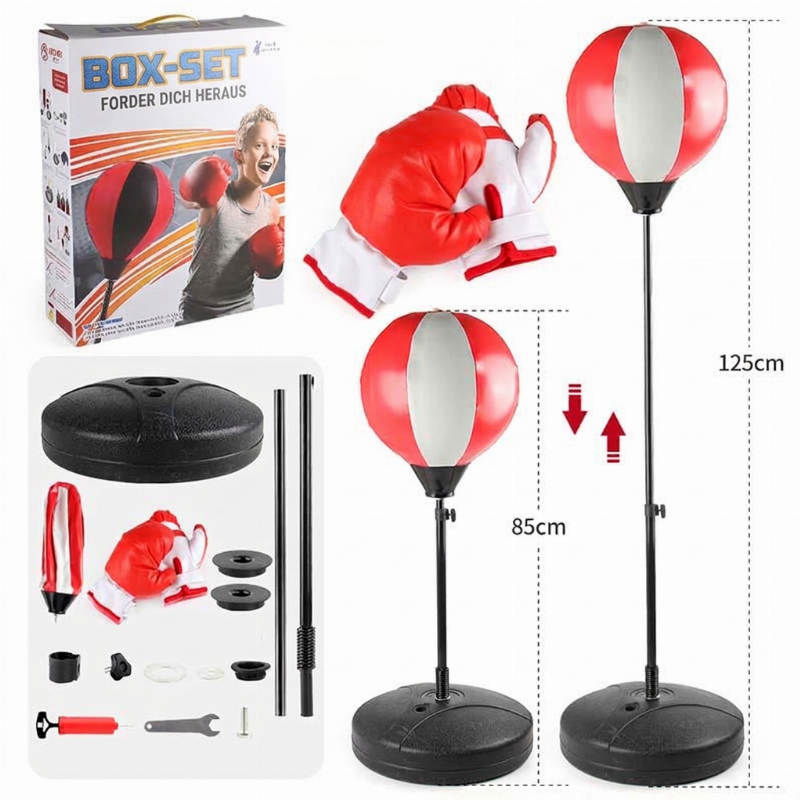 🥊50% Rabatt!💪Stand-Boxsack Satz, stabil für Heim-Fitness-Training 🥋
