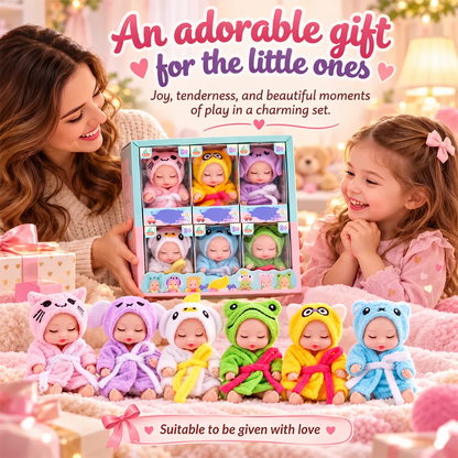 🔥50% RABATT auf ausgewählte Produkte 🎉Mini-Reborn-Babypuppen mit lebensechtem Aussehen