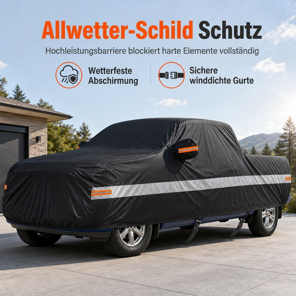 🌞 50 % RABATT 🚛 190T Polyester Pickup-Abdeckung, wasserdicht, UV-beständig und staubdicht für den Außenbereich 💧