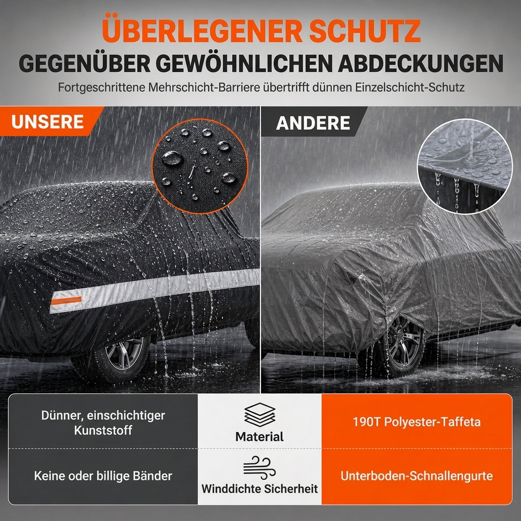 🌞 50 % RABATT 🚛 190T Polyester Pickup-Abdeckung, wasserdicht, UV-beständig und staubdicht für den Außenbereich 💧