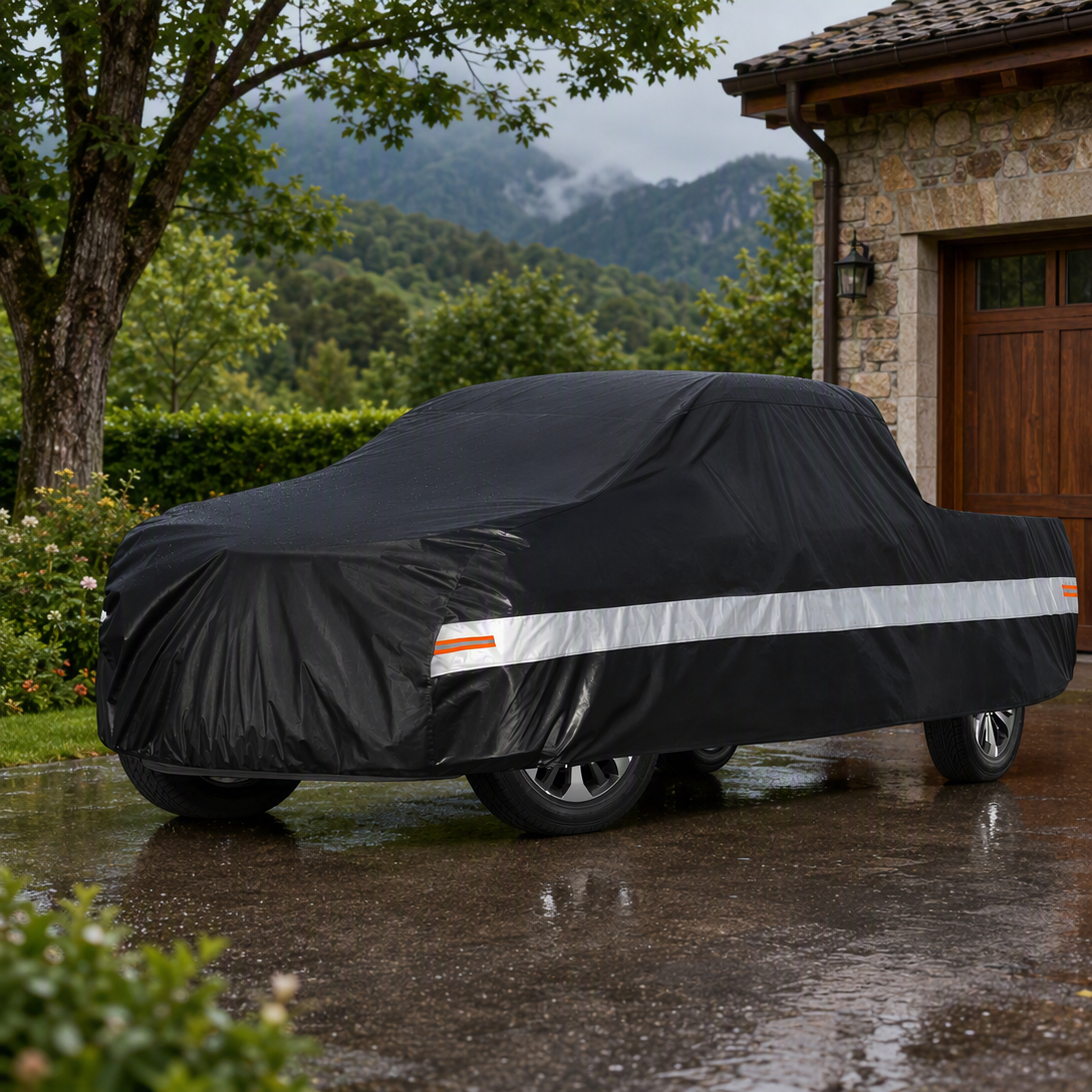 🌞 50 % RABATT 🚛 190T Polyester Pickup-Abdeckung, wasserdicht, UV-beständig und staubdicht für den Außenbereich 💧