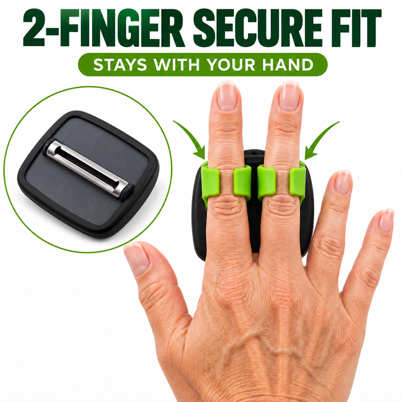 🥕 BUY 1 GET 1 FREE! ✌️ Two-Finger Vegetable Peeler – Handy, Compact, Easy To Store 🥒