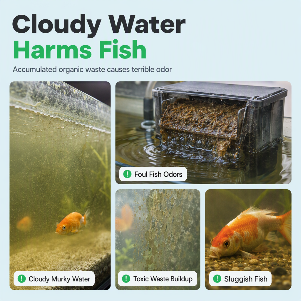 🐠 50 % RABATT!  Aktivkohle-Filterwürfel für Aquarien – Wabenstruktur für kristallklares Wasser & Geruchsneutralisierung 🌿