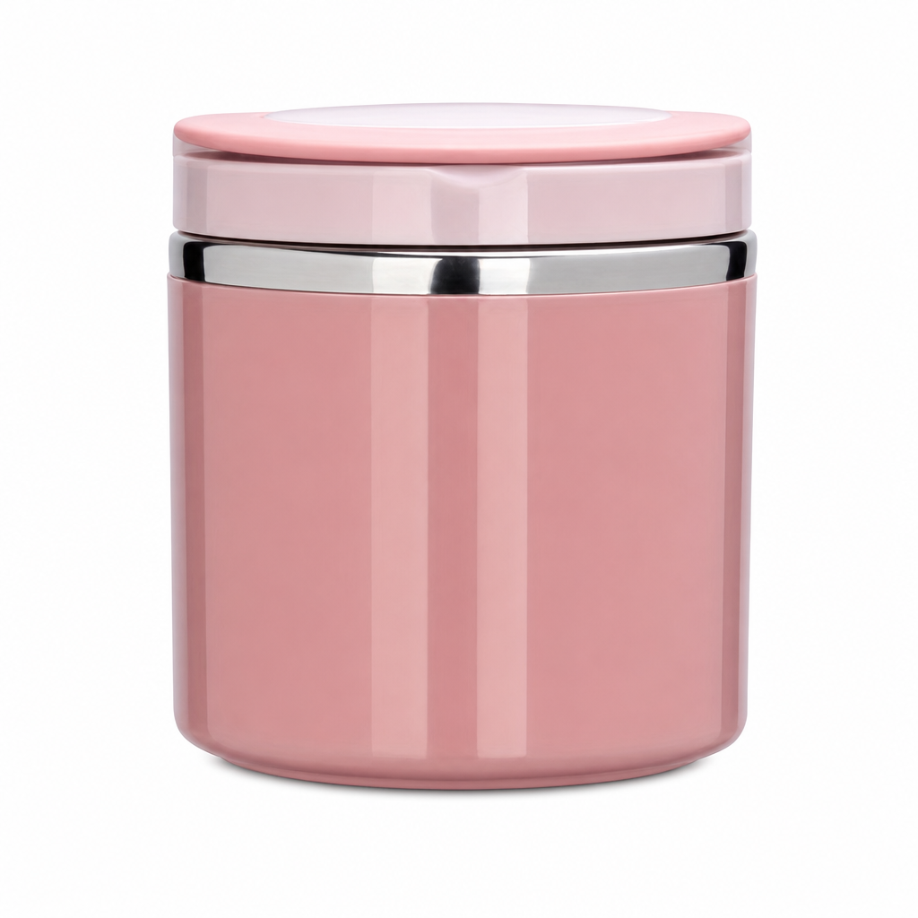 Portable Stainless Steel Insulated Lunch Box with Lid Multi Layer Stackable Bento Food Container for Students and Office Workers