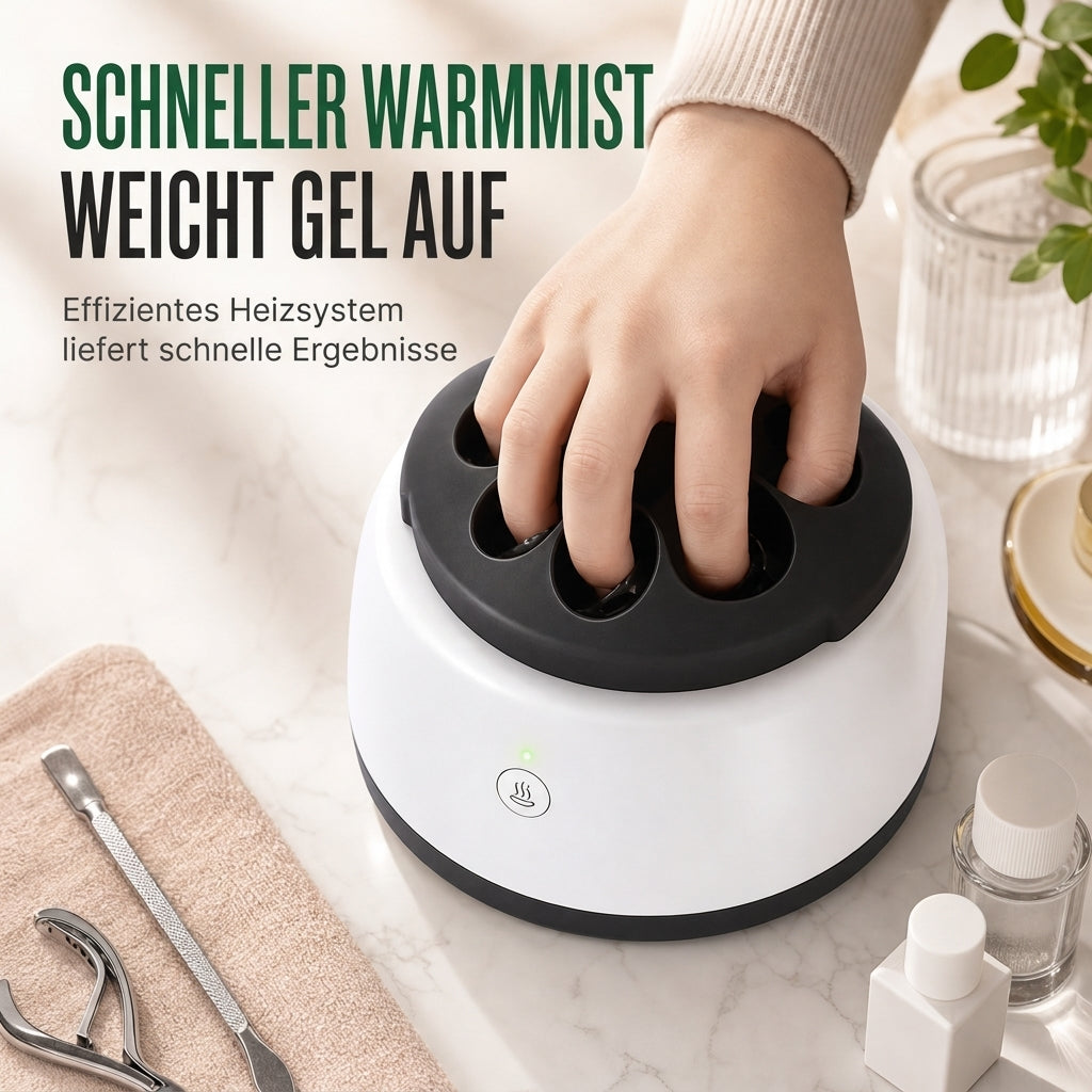 36W elektrische Dampf-Nagellack-Entfernmaschine – langlebiges Gel-Lack-Dampf-Entferner-Maniküre-Werkzeug