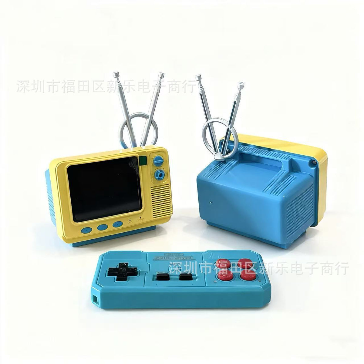 Klassische Retro-Mini-Bücherregal-TV-Handheld-Spielkonsole GV300S Neue TF-Karten-Version Nostalgischer kabelloser Game Player