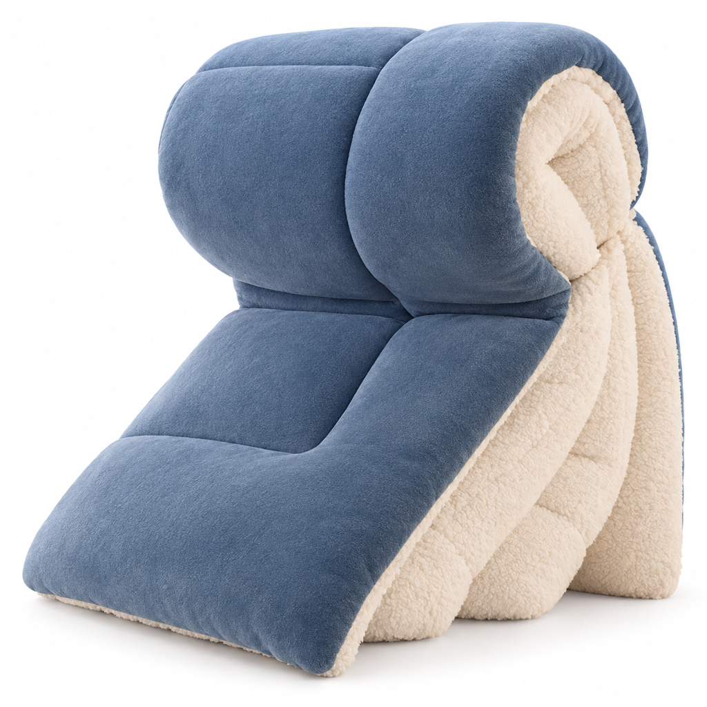 ⏳Begrenzte Zeit 50% Rabatt💥Dicker warmer Winter-Steppdecke aus Schneeflocken-Samt