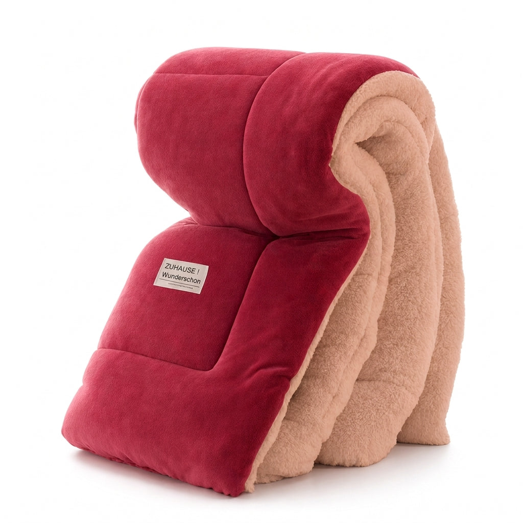 ⏳Begrenzte Zeit 50% Rabatt💥Dicker warmer Winter-Steppdecke aus Schneeflocken-Samt