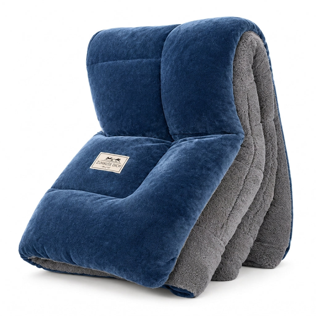 ⏳Begrenzte Zeit 50% Rabatt💥Dicker warmer Winter-Steppdecke aus Schneeflocken-Samt