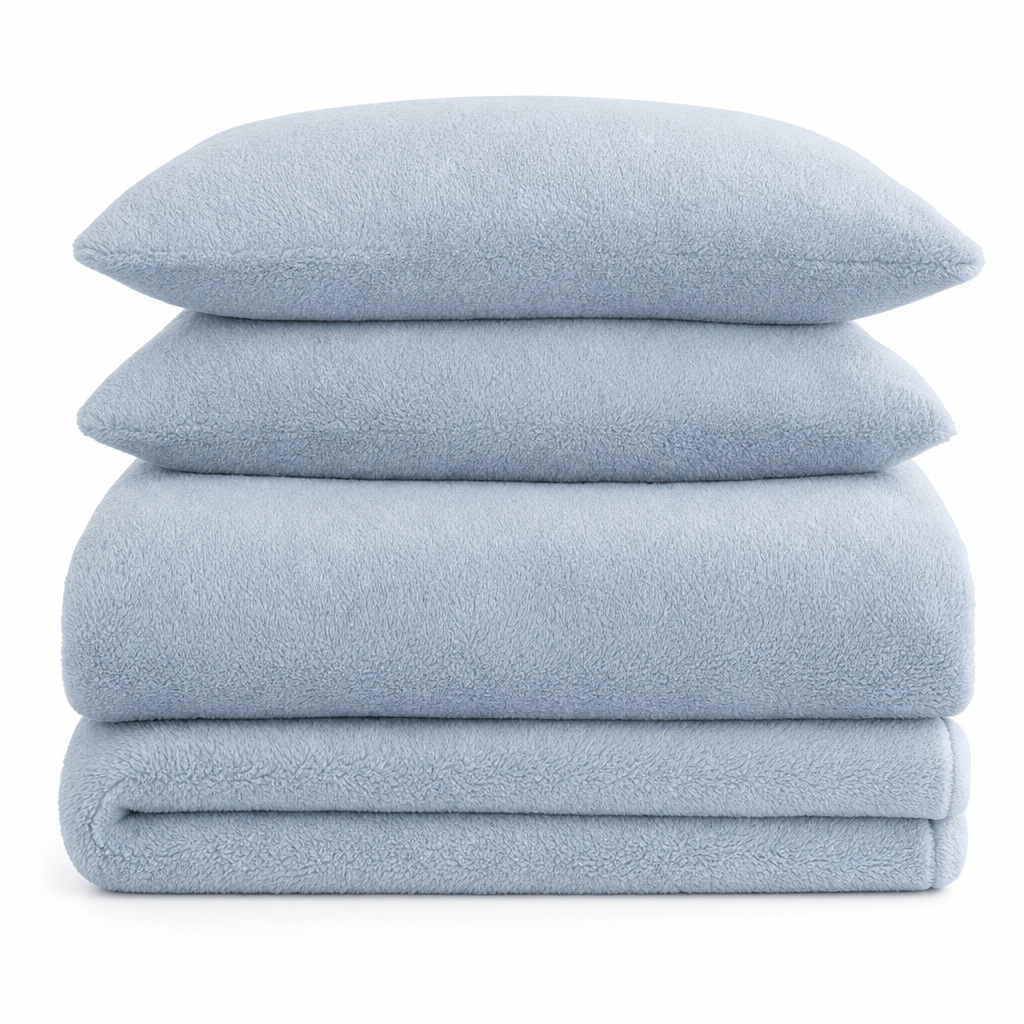 🌙 50% RABATT! Kuscheliges Plüsch-Spannbettlaken – Samtweich & Rundum-Gummizug für kühle Nächte ✨🏠