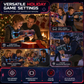 Kinder Laser-Tag Pistolen-Spielzeugset mit Sensor & Projektion – Interstellares Weltraum-Battle