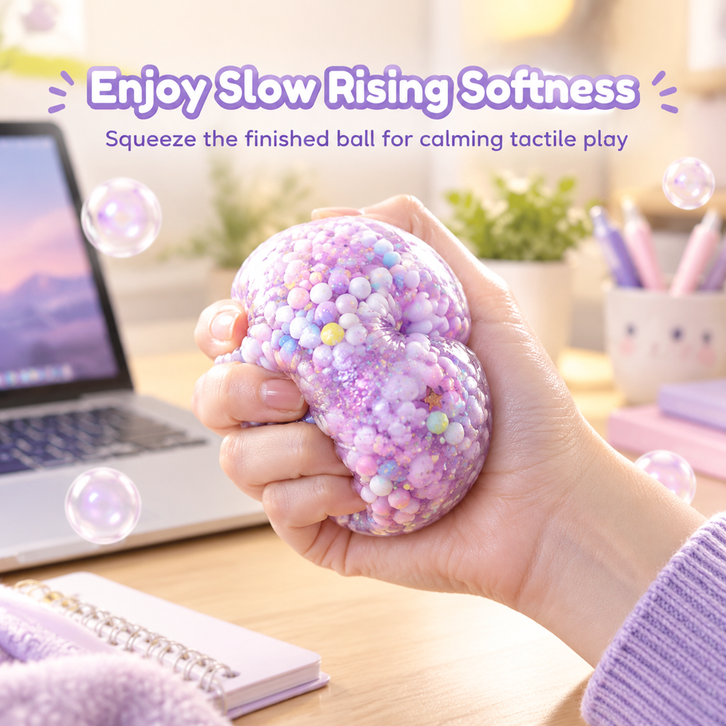 ✨ JETZT 50 % RABATT ✨DIY-Knetball-Bastelset – Squishy-Bälle selbst gestalten-Gcom