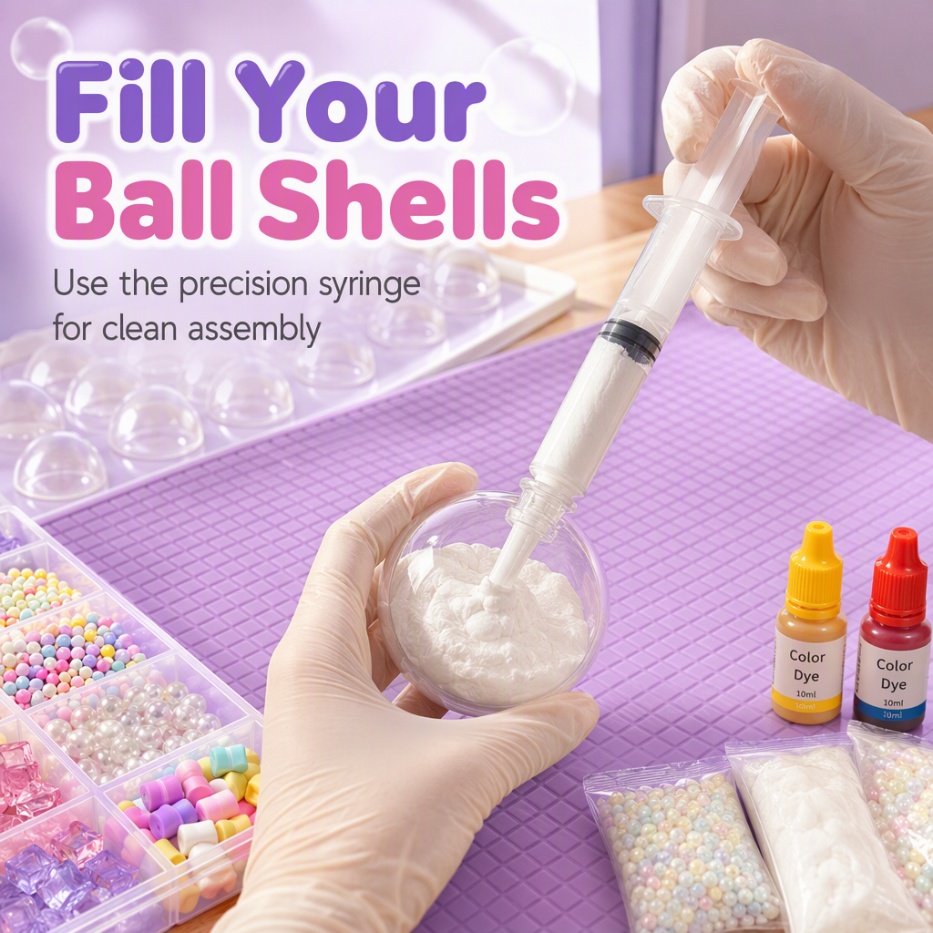 ✨ JETZT 50 % RABATT ✨DIY-Knetball-Bastelset – Squishy-Bälle selbst gestalten-Gcom