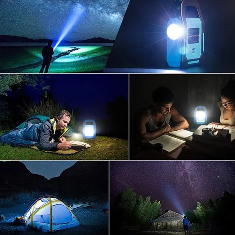 Tragbare COB-Solar-LED-Arbeitsleuchte