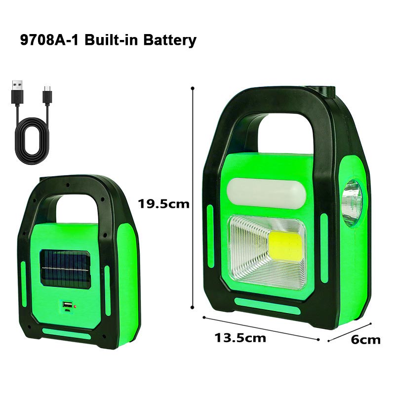 Tragbare COB-Solar-LED-Arbeitsleuchte