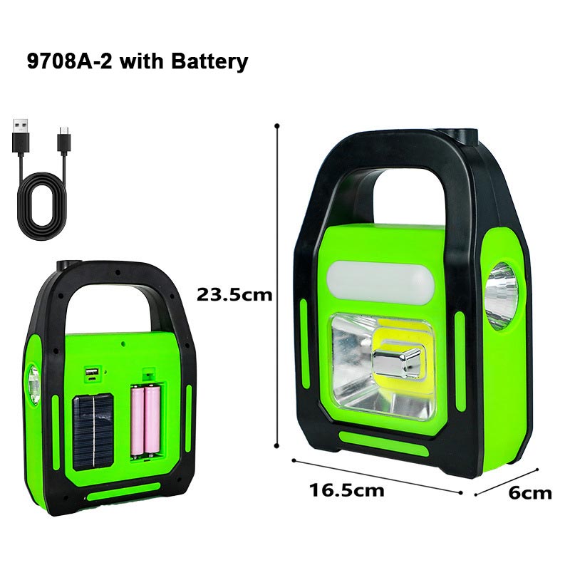 Tragbare COB-Solar-LED-Arbeitsleuchte