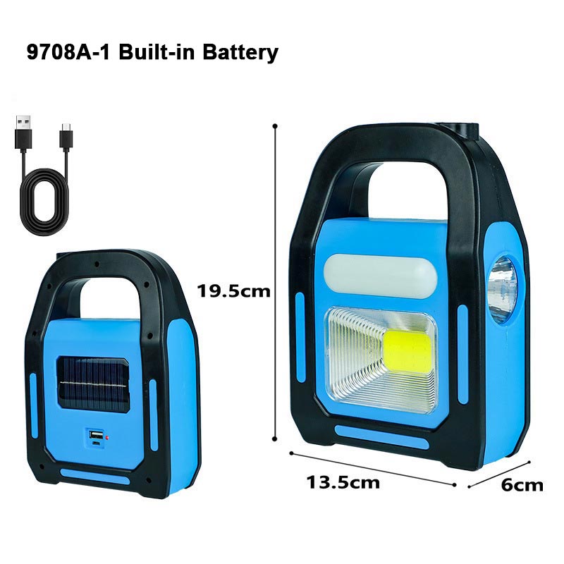 Tragbare COB-Solar-LED-Arbeitsleuchte